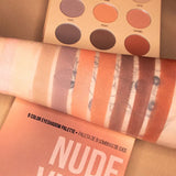 Paleta x9 Sombras Samy Colores Nude Vibes