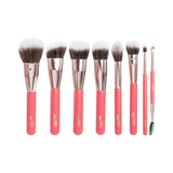 Kit Brocha X10 Rosa Terciopelo - Trendy