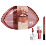 Juicy Bombshell Lip Gloss + Liner Set HUDA BEAUTY - kit de gloss + delineador de labios Juicy Bombshell HUDA BEAUTY