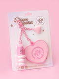 Llavero brillo labial Bloom mocha espejo