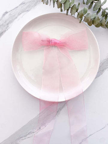 MOÑO PEQUEÑO ORGANZA