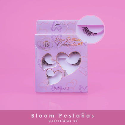 Pestañas Bloomshell Celestiales X3
