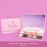Paleta de sombras Bloom nude allure 01