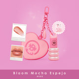 Llavero brillo labial Bloom mocha espejo