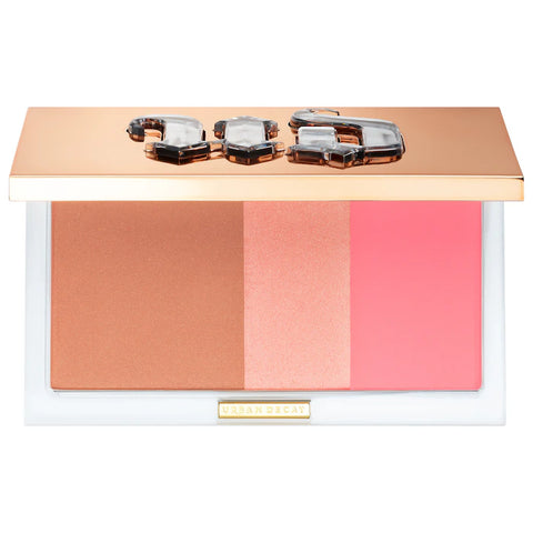 Paleta de Rubor, Bronzer e Ilumiandor Urban Decay Stay Naked Threesome