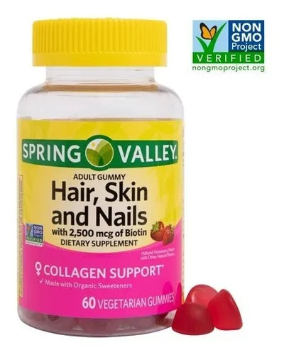 Gomitas Spring Vall Hair, Skin and Nails – Freya Col