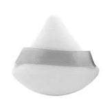 Borla Triangular Blanca/Negra