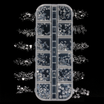Set piedritas y formas decorativas x 12 Atenea