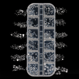 Set piedritas y formas decorativas x 12 Atenea
