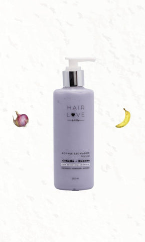 Acondicionador Natural - cebolla + banano HAIRLOVE