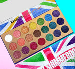 Paleta de Sombras con Glitter Rude