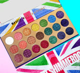 Paleta de Sombras con Glitter Rude