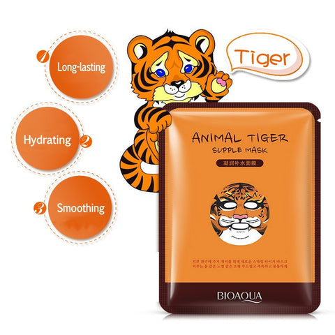 Mascarilla hidratante de tigre