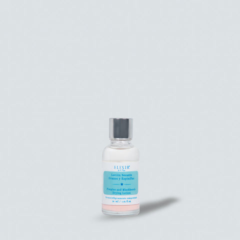 Loción secante acne