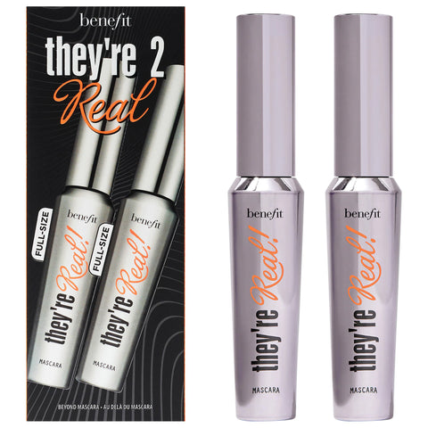 Set x2 pestañinas They're Real! Benefit