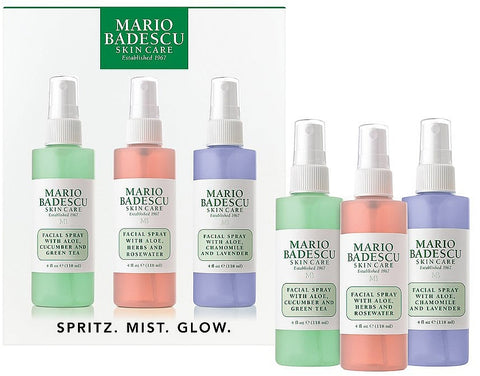 Set x3 Spritz Mist Glow Mario Badescu